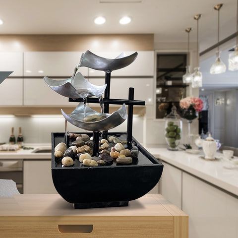 Running Water Decoration Desktop Fountain Crafts Office Running Water Fountain