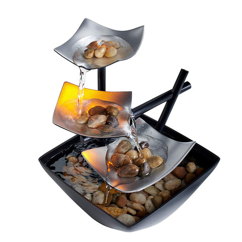 Running Water Decoration Desktop Fountain Crafts Office Running Water Fountain