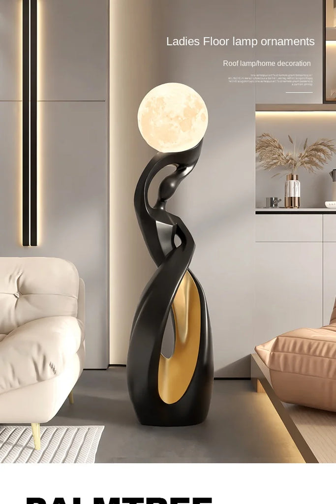 Beautiful Lamp Statue