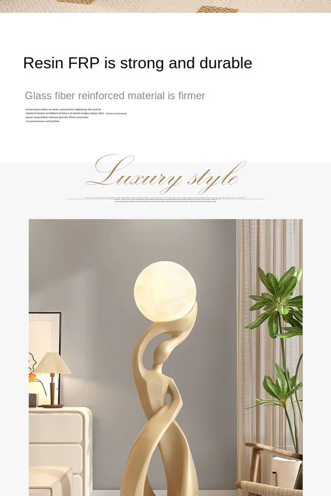Beautiful Lamp Statue