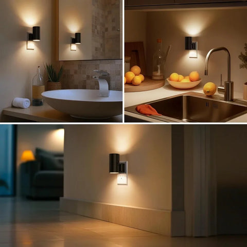 LED Night Light Plug in Modern NightLights EU/US