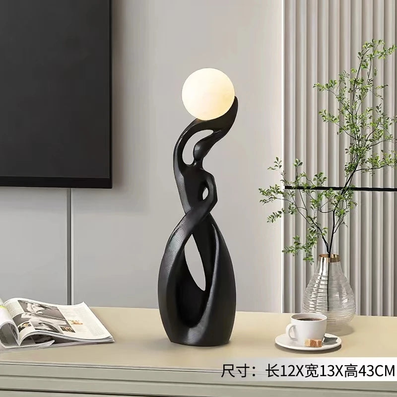 Beautiful Lamp Statue