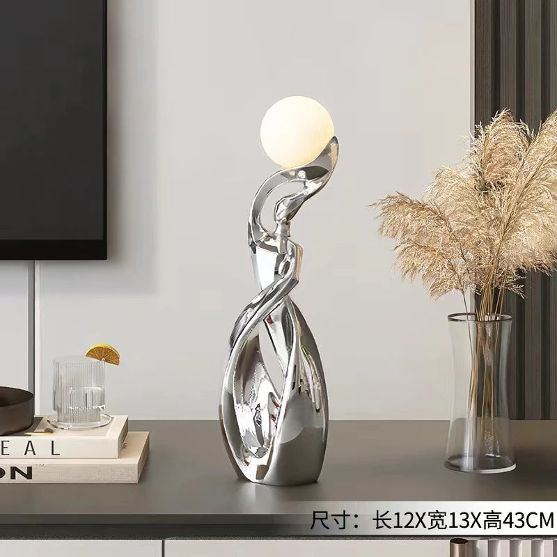 Beautiful Lamp Statue