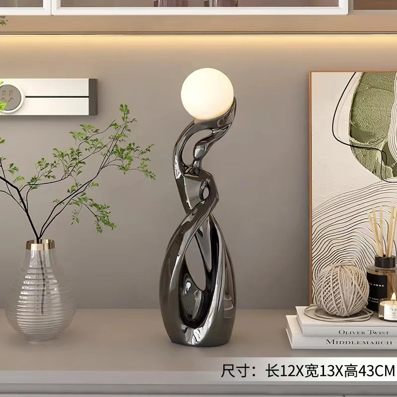 Beautiful Lamp Statue